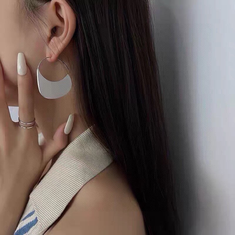 18K Celine Bag Pendant Earrings