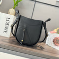 HAMMOCK SLICE 25 BAG IN BLACK SHINY CALFSKIN